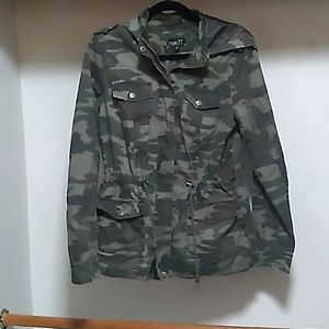 Women's camouflage jacket.